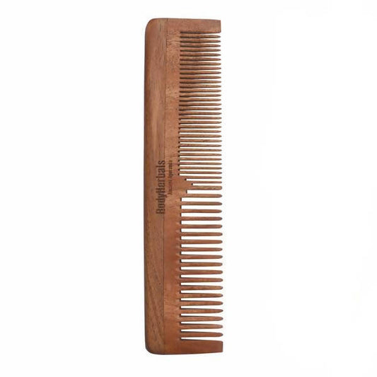 Buy Bodyherbals Neem Wood Double Tooth Dressing Comb from DrMediCart, Ship from India to USA