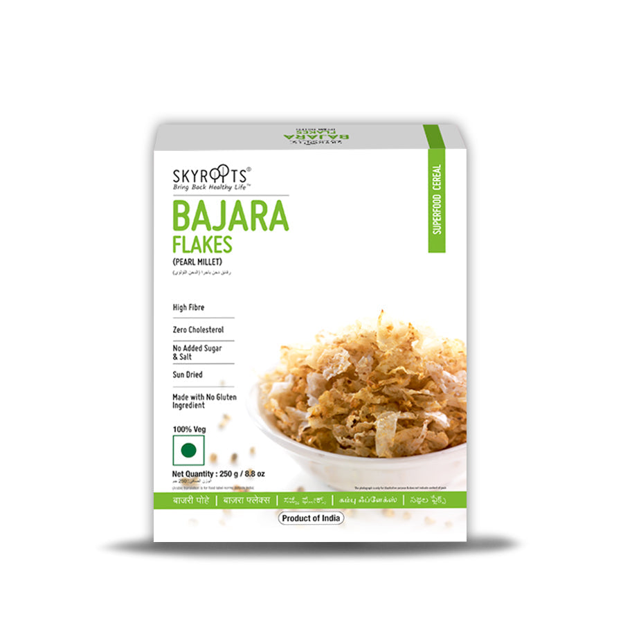 Buy Skyroots Bajara (Pearl Millet) Flakes from DrMediCart, Ship from India to USA