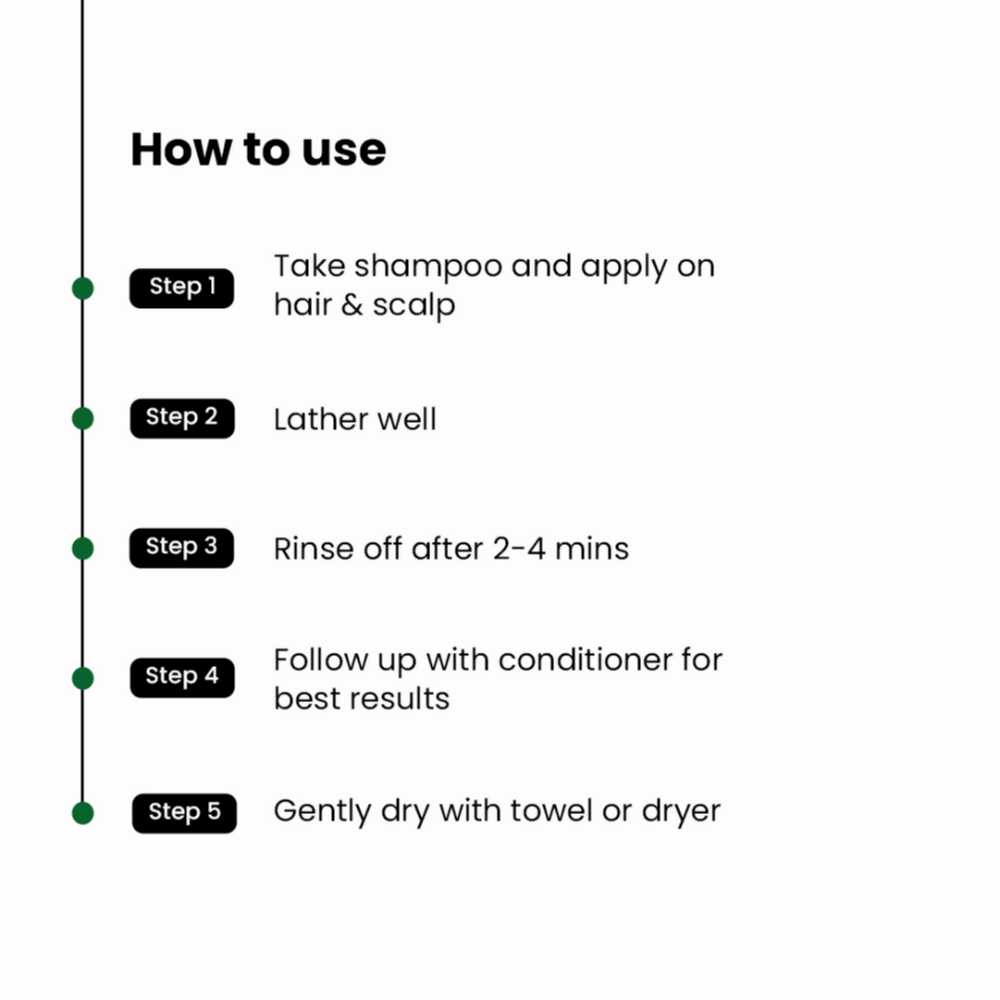 Detoxie Anti-Dandruff & Flake Relief Capsicum Shampoo