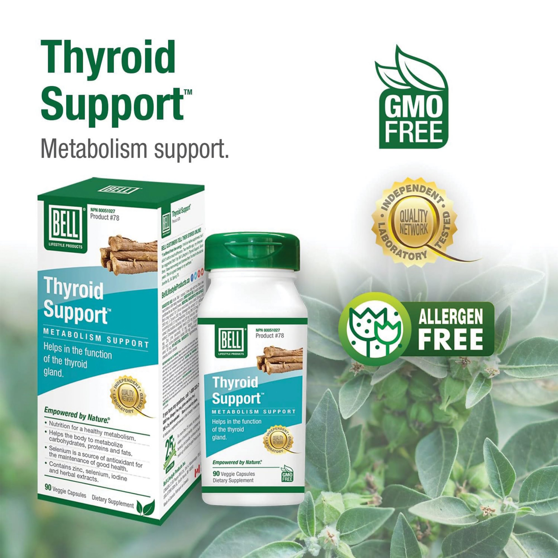 The Ayur House Thyroid Support Capsules