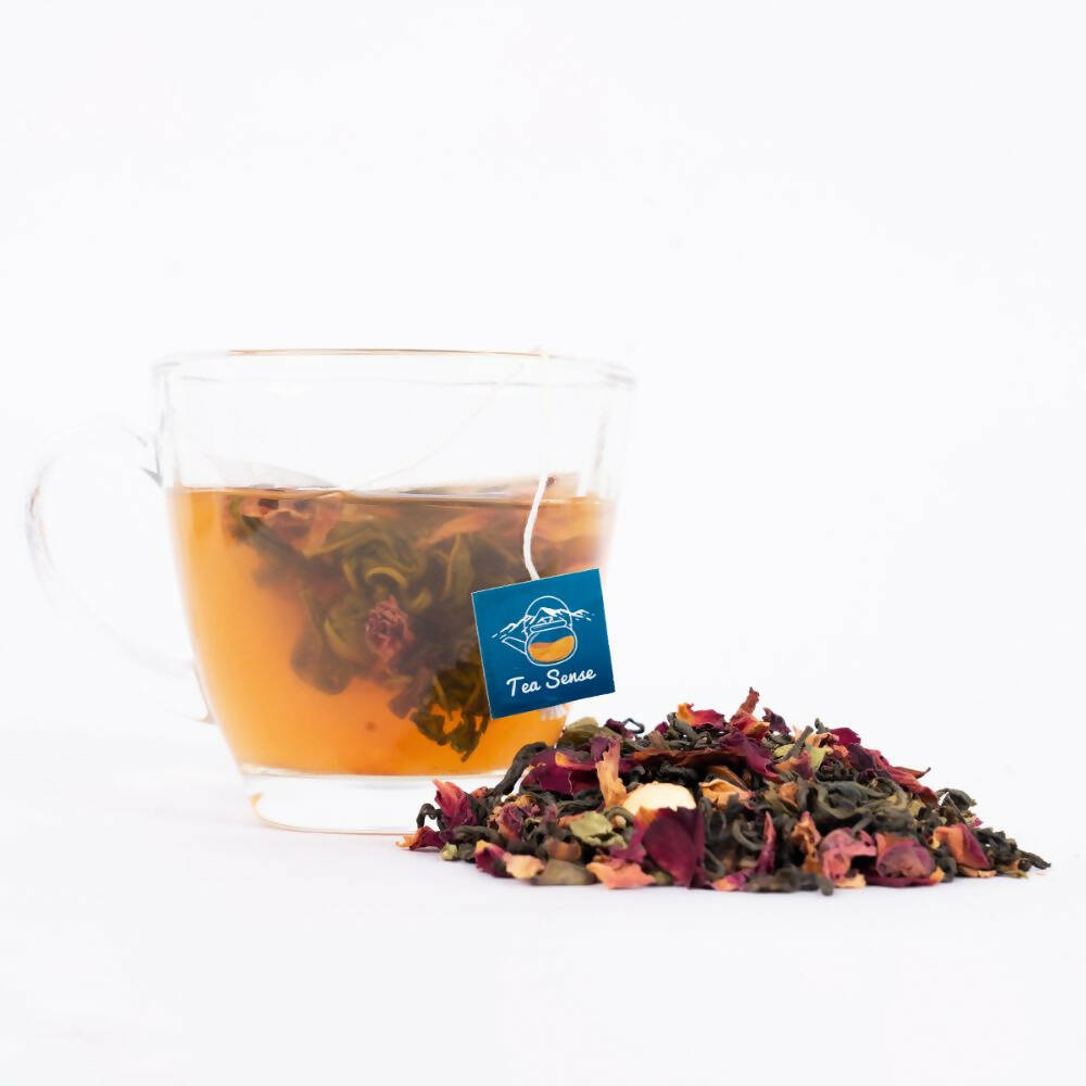 Tea Sense Kashmiri Kahwa Detox Green Tea Bags Box - Drmedicart