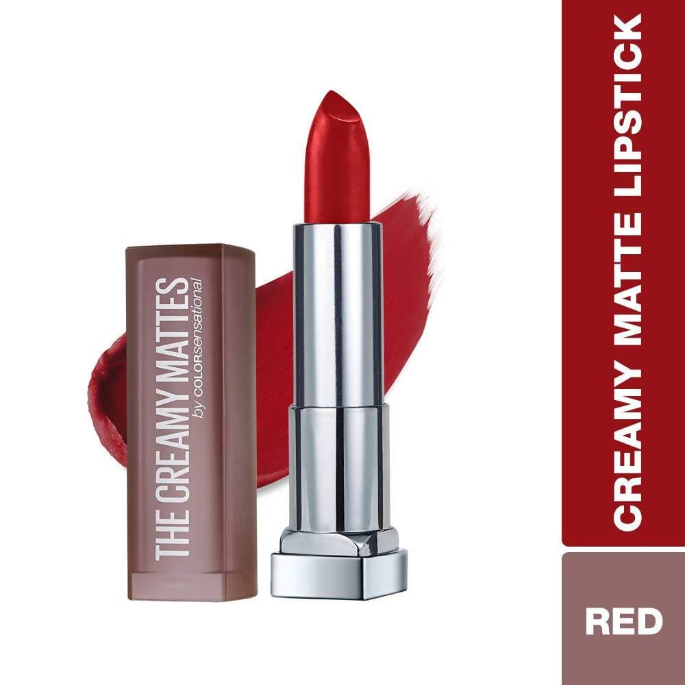 Maybelline New York Color Sensational Creamy Matte Lipstick / 643 Cosmopolitan Red - DrMediCart