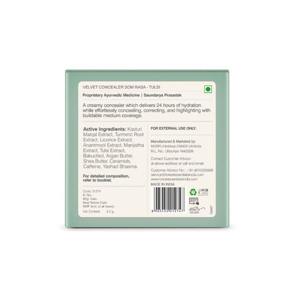 Forest Essentials Som Rasa Velvet Concealer Tulsi - Drmedicart