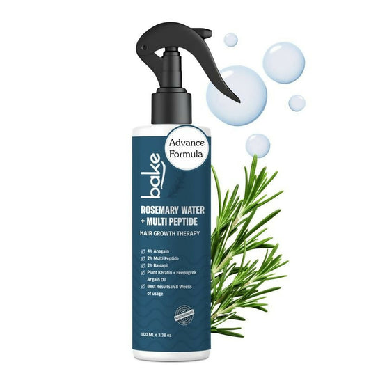 Bake Rosemary Water Hair Growth Spray With 4% Anagain, 2% Baicapil, Plant Keratin