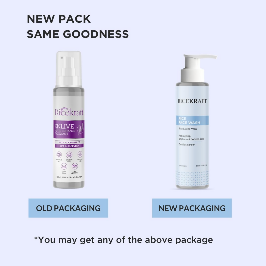 RiceKraft Rice Water Face Wash