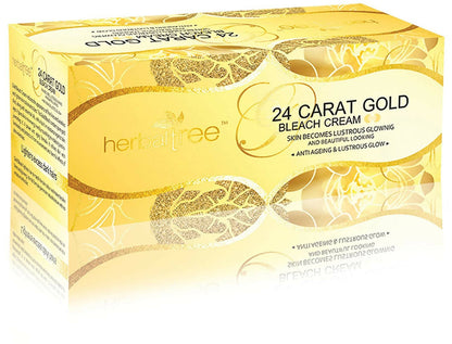 Herbal Tree 24 Carat Gold Bleach Cream