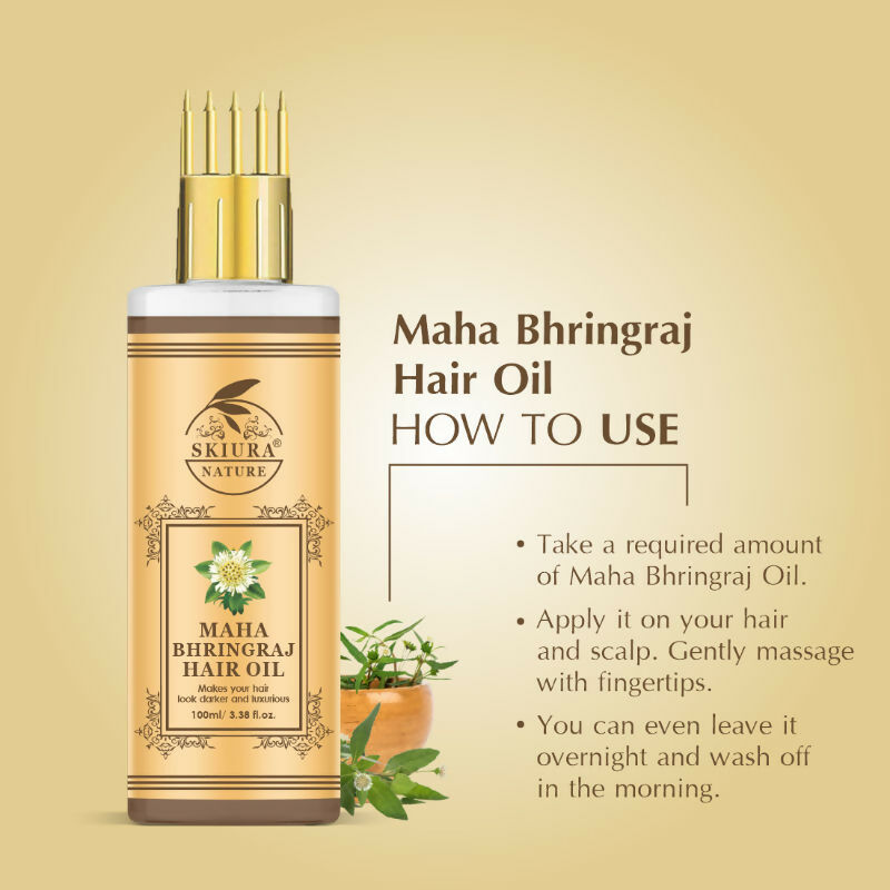 Skiura Nature Maha Bhringraj Hair Oil