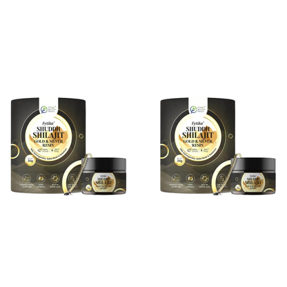 Fytika Shuddh Sj Gold & Silver Resin