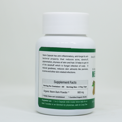 Dr.Bhargav’s Neem Bark Capsules