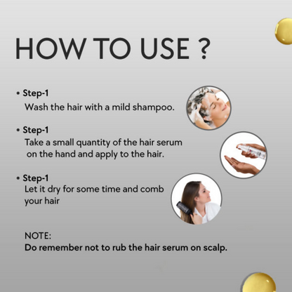 Zobha Argan Oil Hair Serum For Silky Smooth Hair