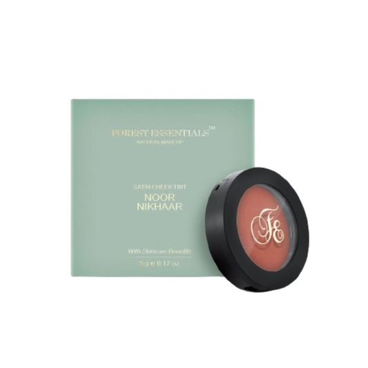 Buy Forest Essentials Noor Nikhaar Satin Cheek Tint Khubani - Peach from DrMediCart, Ship from India to USA