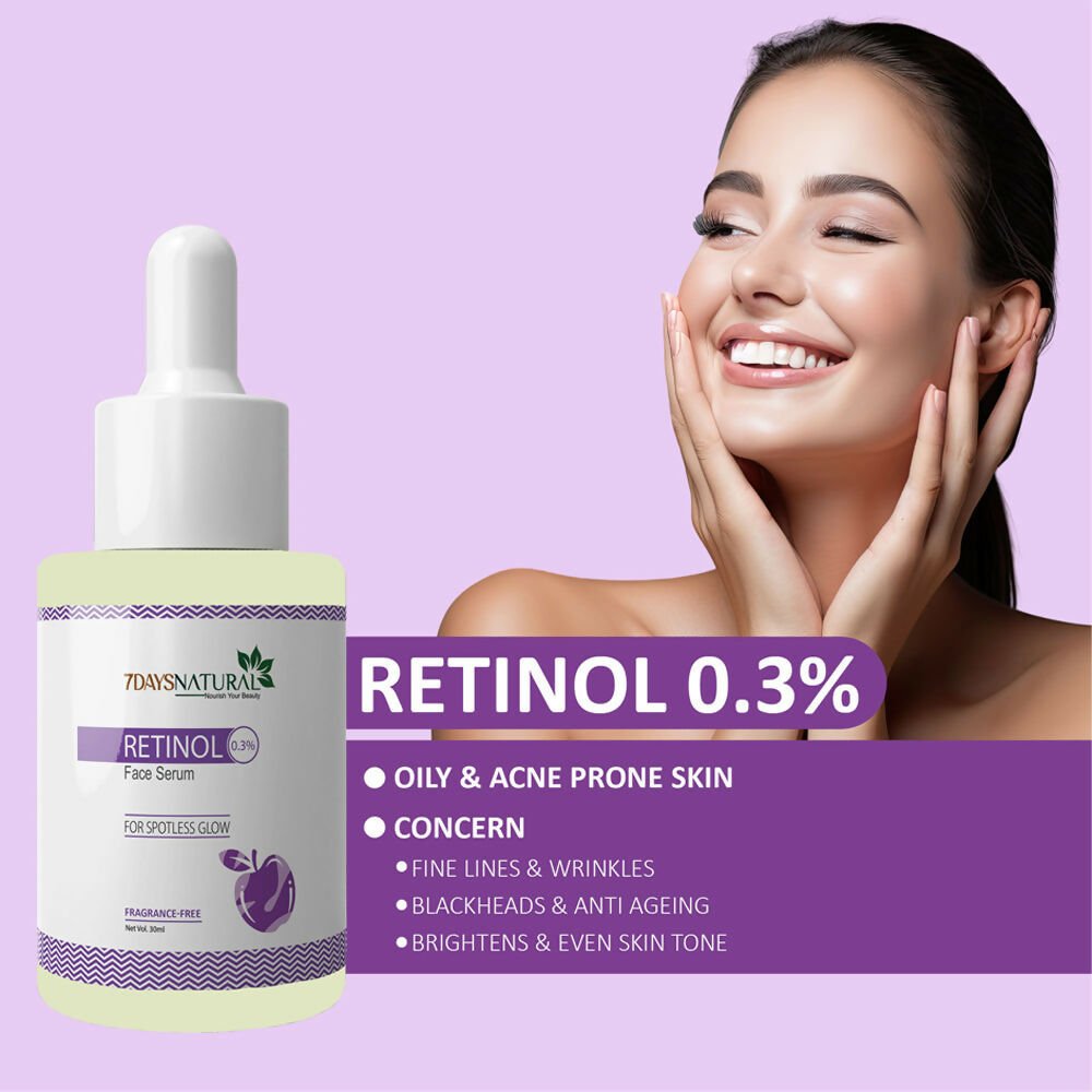 7 Days Organic Retinol Serum for Face