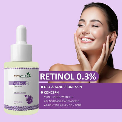 7 Days Organic Retinol Serum for Face