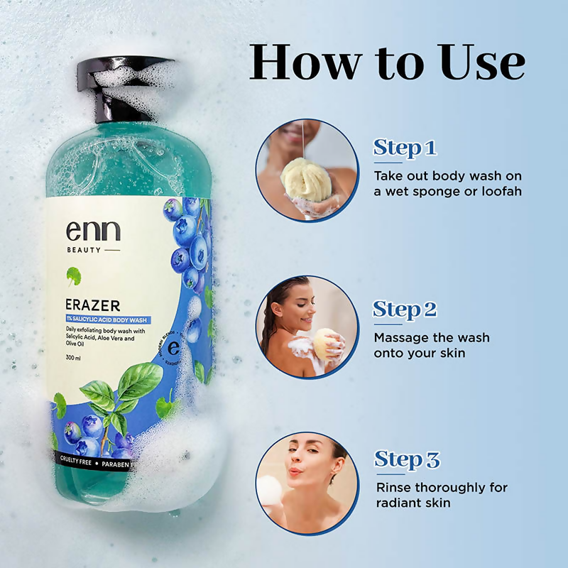 Enn Exfoliating 1% Salicylic Acid Body Wash