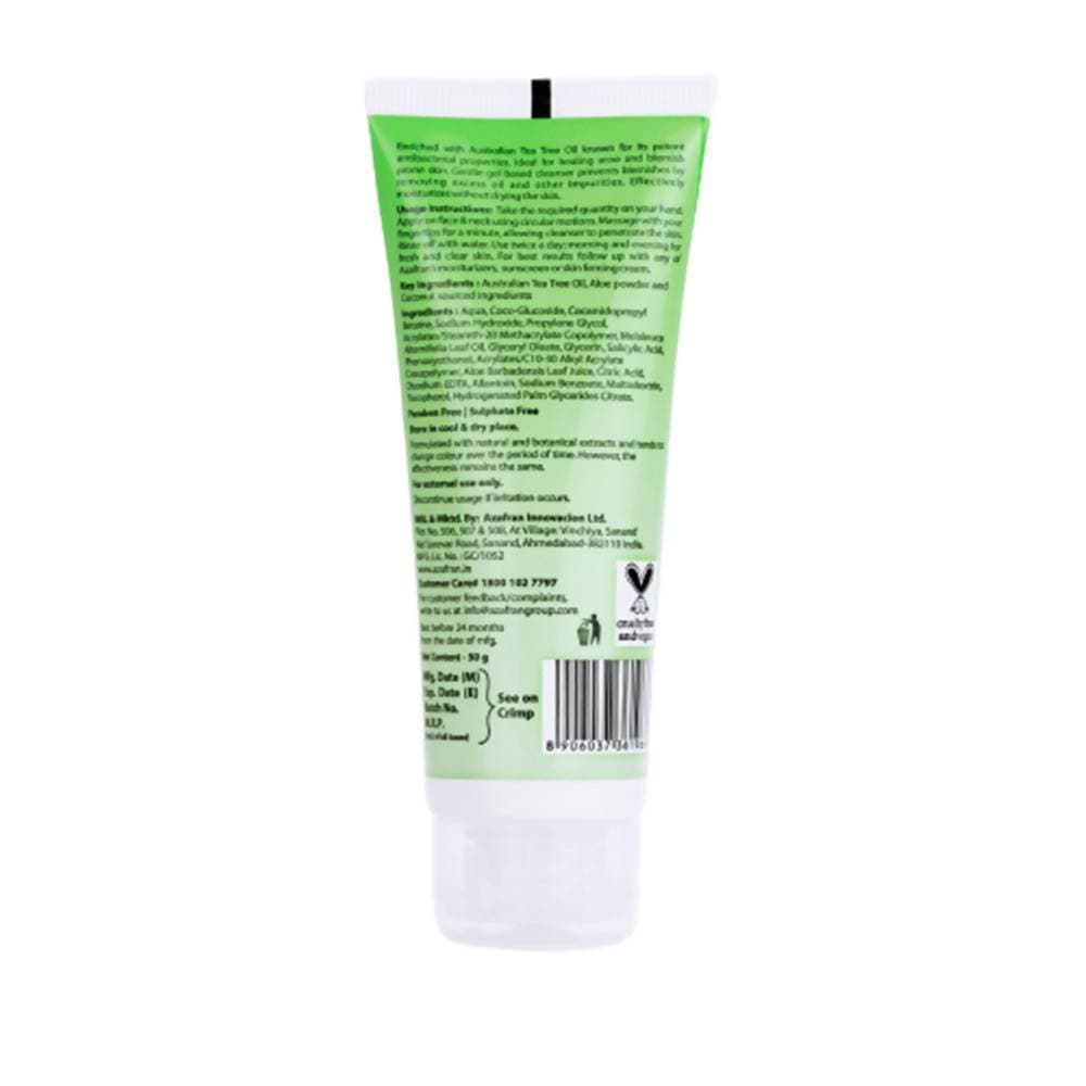Azafran Organics Tea Tree Skin Clearing Face Wash - DrMediCart