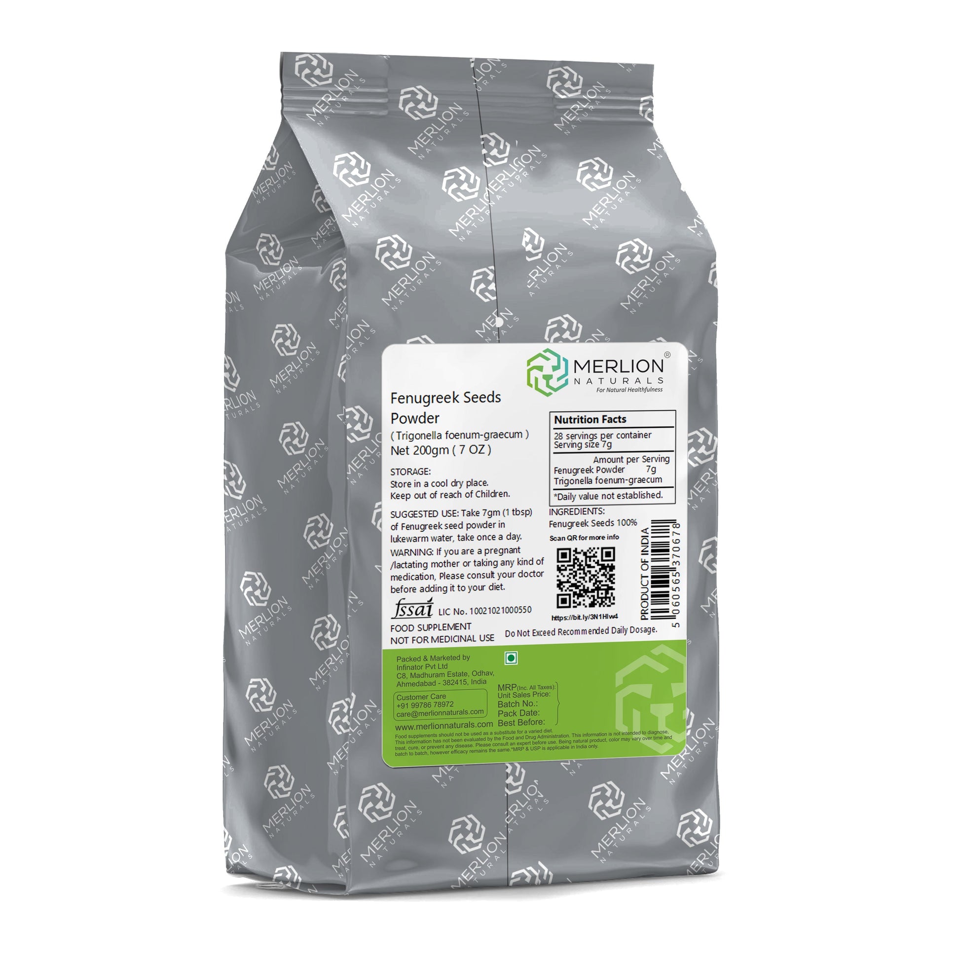 Merlion Naturals Fenugreek Seeds Powder