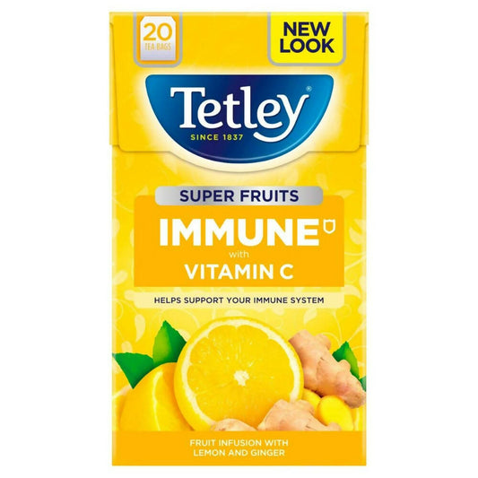 Buy Tetley Fruit Infusions With Lemon And Ginger Tea Bags from DrMediCart