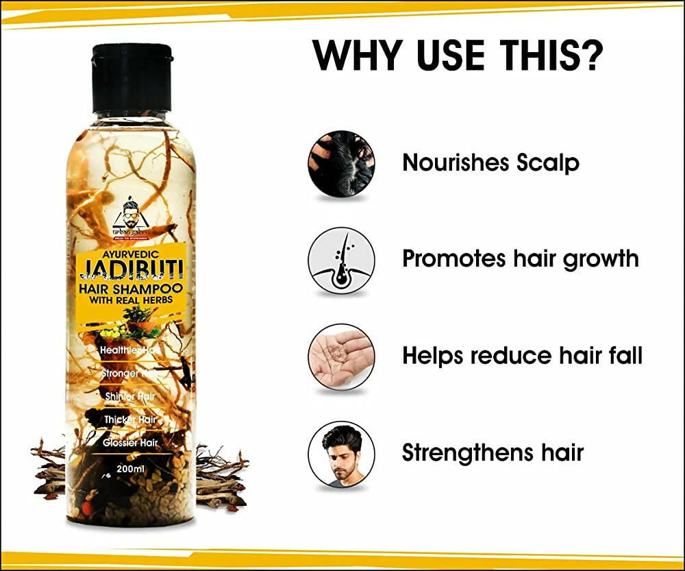 Urbangabru Ayurvedic Jadibuti Hair Shampoo - Drmedicart