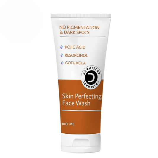 Dermistry Skin Perfecting Fairness Face Wash Kojic Acid Niacinamide Tanning Pigmentation Dark Spots