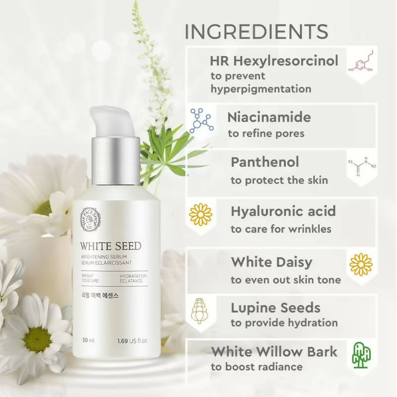 The Face Shop White Seed Brightening Serum - Drmedicart