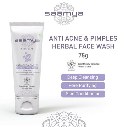 Saamya Anti-Acne & Pimples Herbal Face Wash