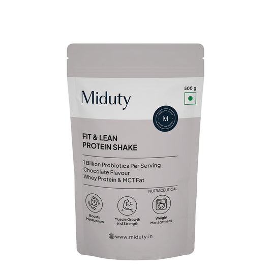 Buy Miduty by Palak Notes Fit & Lean Protein Shake from DrMediCart, Ship from India to USA