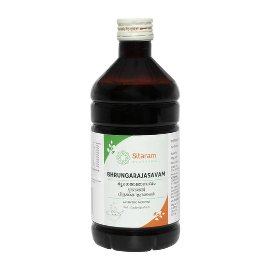 Buy Sitaram Ayurveda Bhrungarajasavam Syrup from DrMediCart, Ship from India to USA
