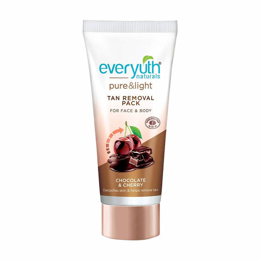 Buy Everyuth Naturals Chocolate And Cherry Tan Removal Face & Body Pack from DrMediCart, Ship from India to USA