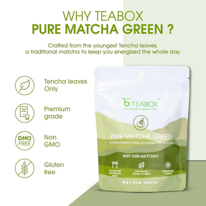Teabox Pure Matcha Green Tea Powder - Drmedicart