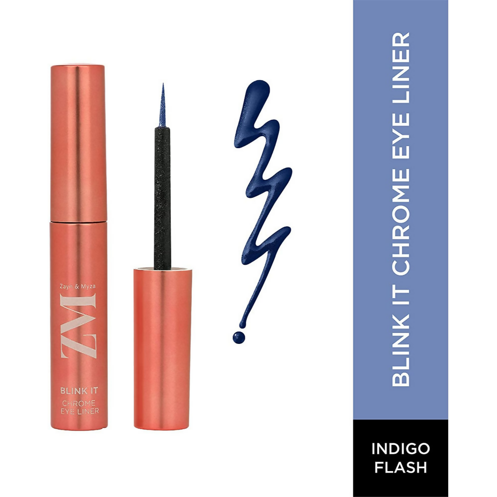 Zayn & Myza Blink It Chorme Eye Liner  - 02 Indigo Flash