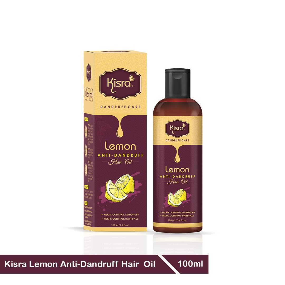 Kisra Lemon Anti-Dandruff Hair Oil