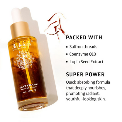 Indulgeo Essentials Ageless Beauty Zafferano Oil With Saffron