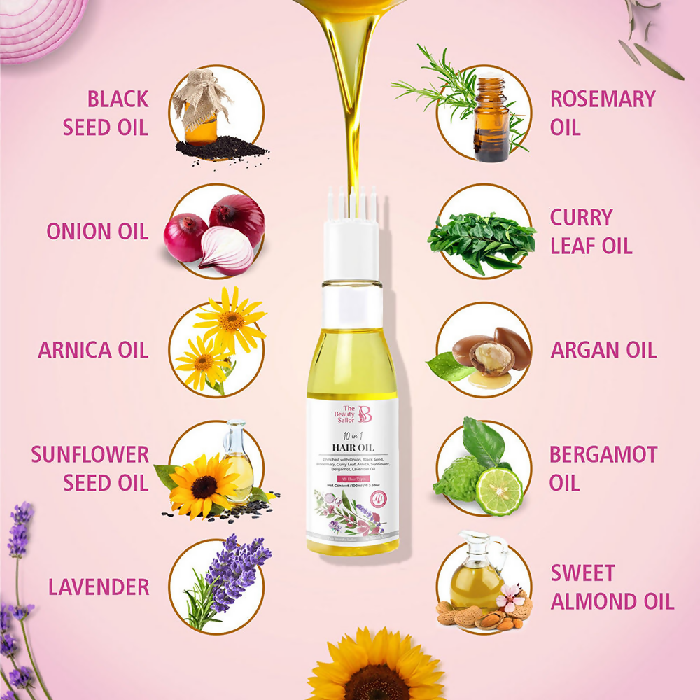 The Beauty Sailor 10 In 1 Hair Oil