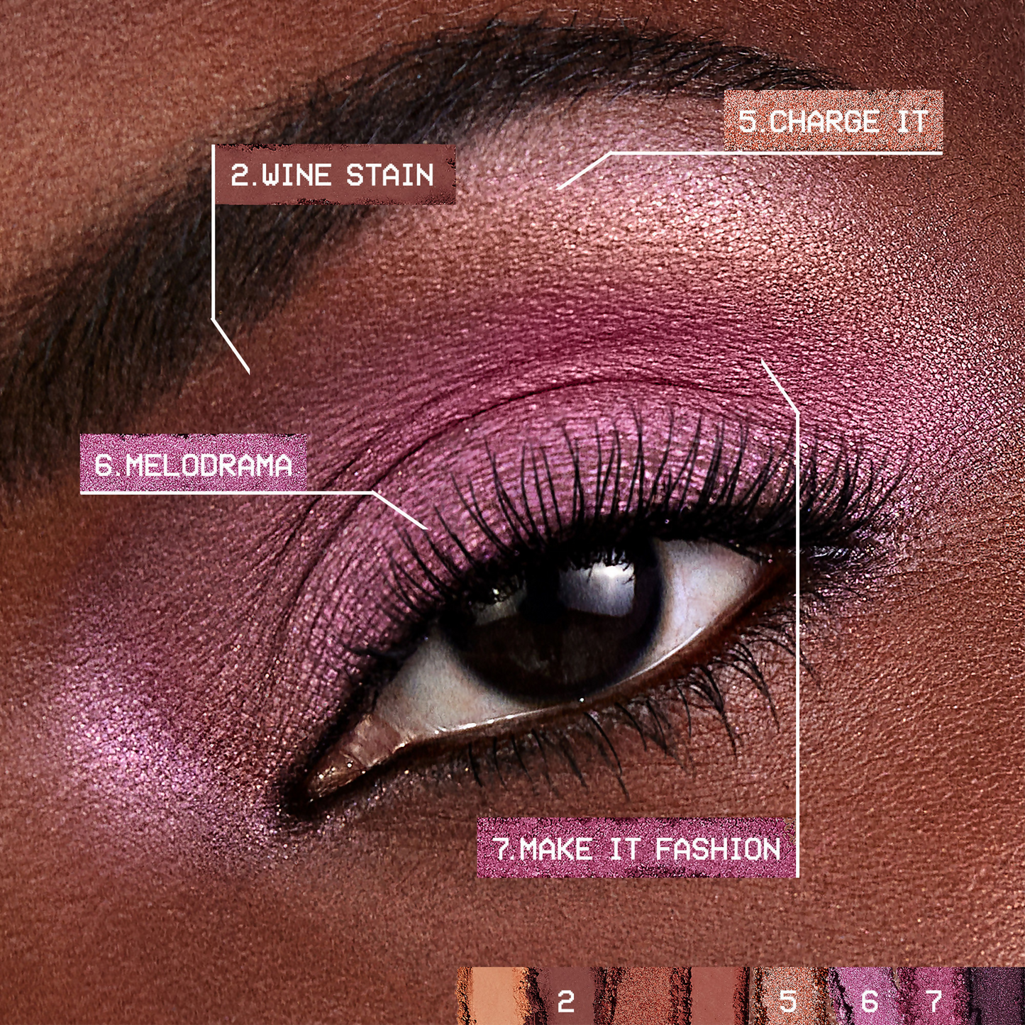 Smashbox Always On Eye Shadow Palette Bougie Vibes