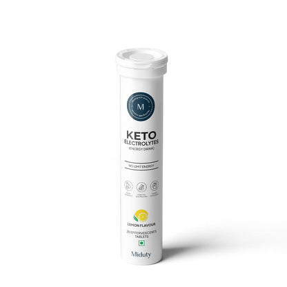 Miduty by Palak Notes Keto Electrolytes Tablets -Adults