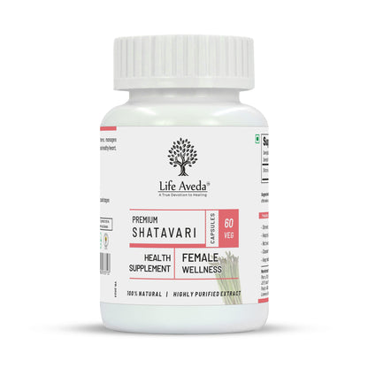 Life Aveda Premium Shatavari Capsules