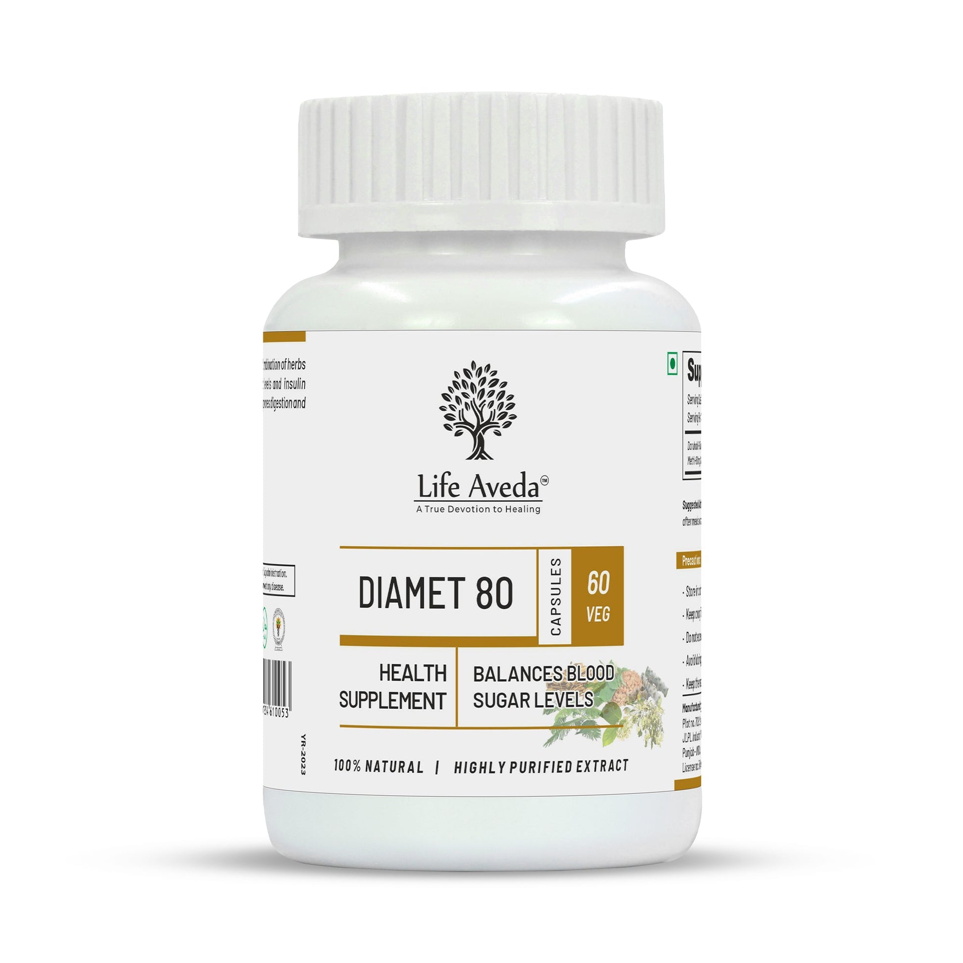 Life Aveda Diamet 80 Capsules