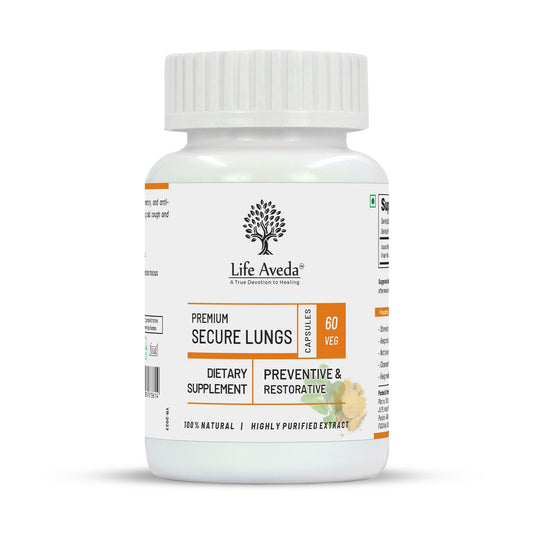 Life Aveda Premium Secure Lungs Capsules