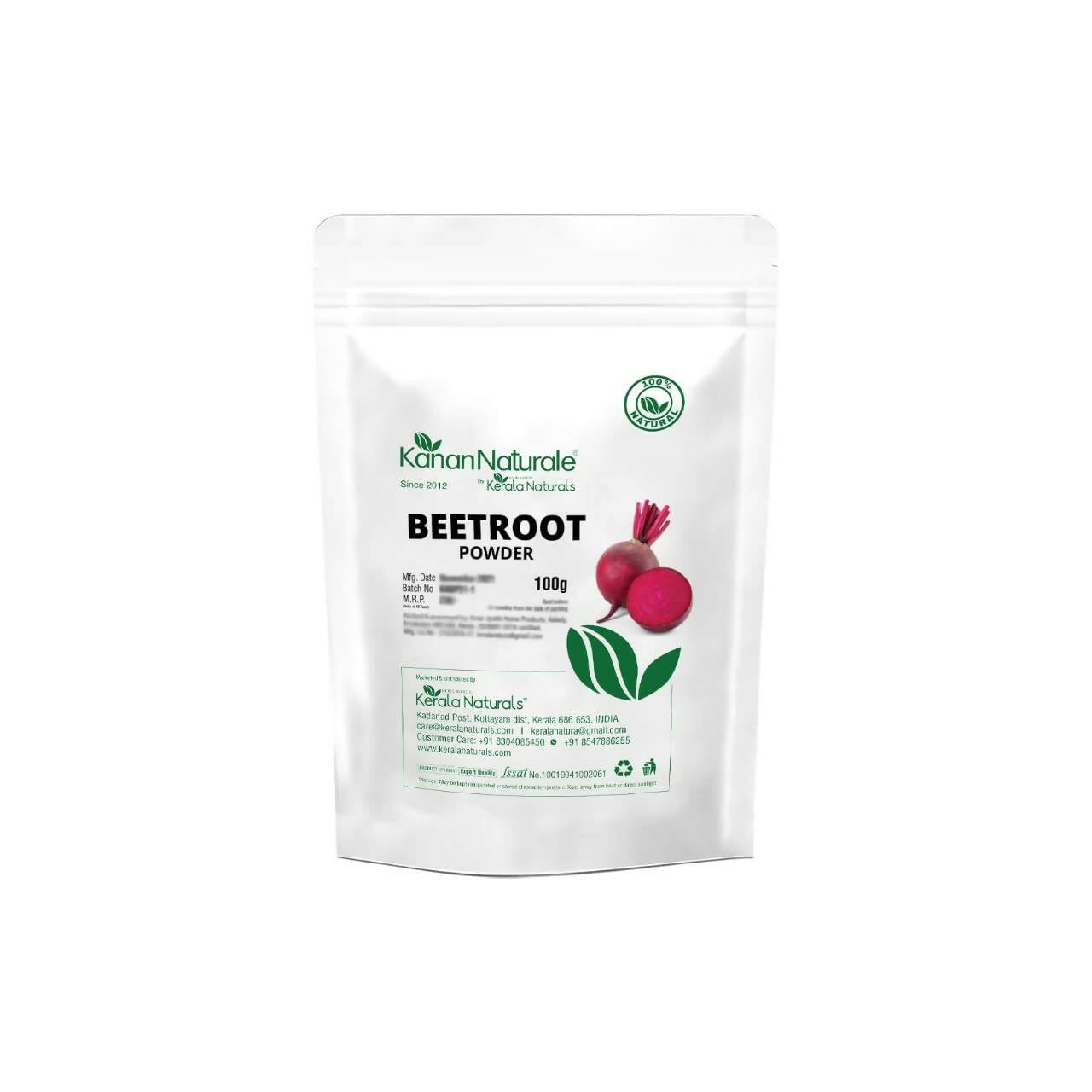 Kerala Naturals Beetroot Powder