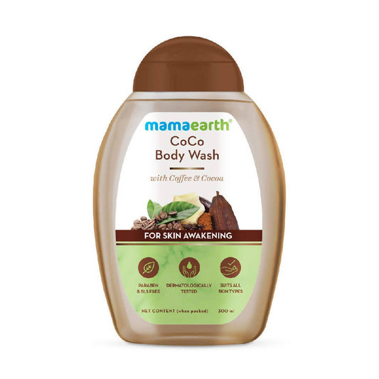 mamaearth coco body wash with coffee cocoa for skin awakening buy in usa