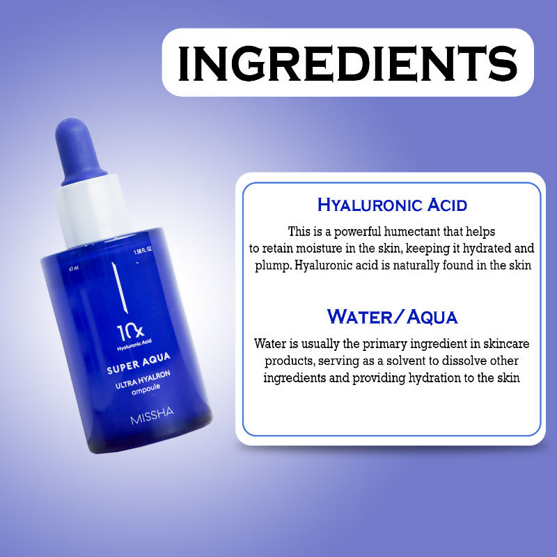 Missha Super Aqua Ultra Hyalron Ampoule