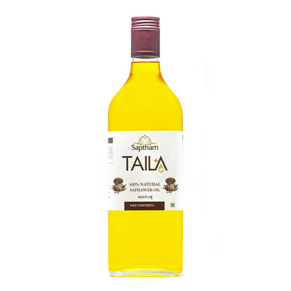 Saptham Taila 100% Wood Pressed Safflower Oil