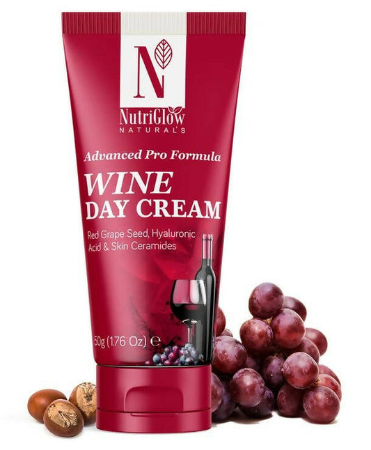 Buy NutriGlow NATURAL'S Advanced Pro Formula Wine Day Cream from DrMediCart, Ship from India to USA