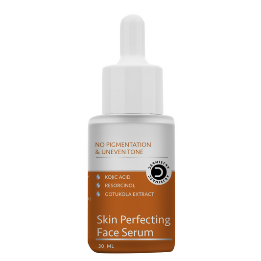 Buy Dermistry Skin Perfecting Fairness Face Serum Resorcinol Kojic Acid Hyper Pigmentation Uneven Tone from DrMediCart, Ship from India to USA