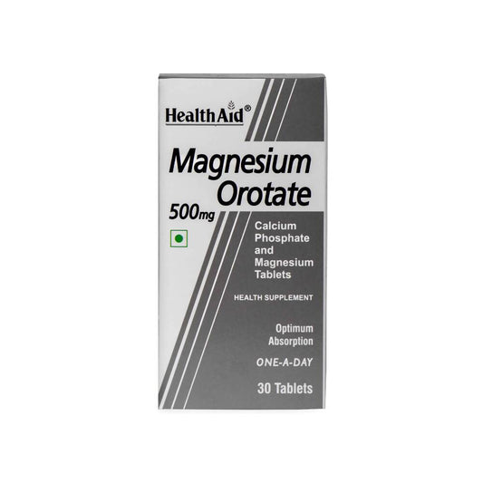 Buy HealthAid Magnesium Orotate 500 mg Tablets from DrMediCart, Ship from India to USA