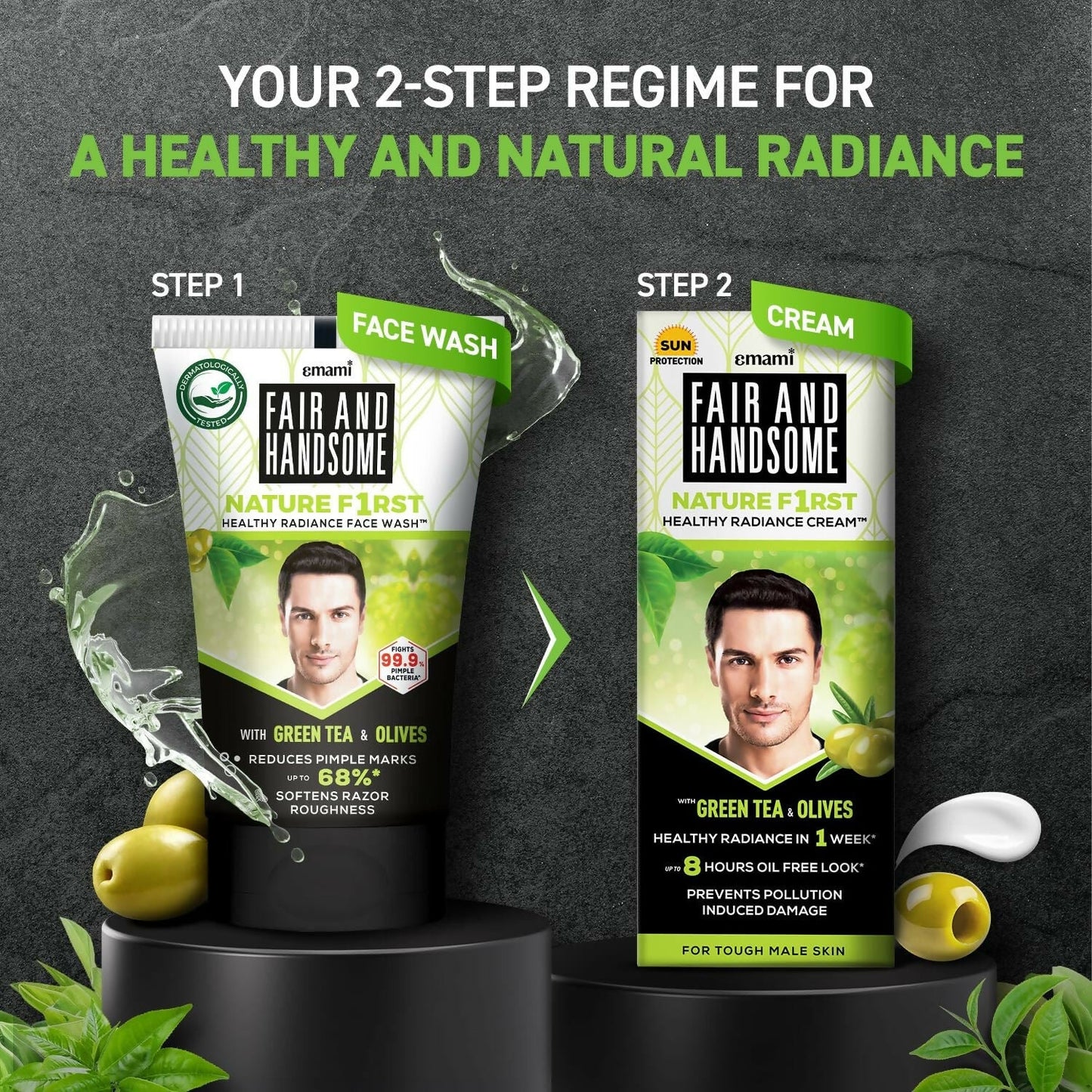 Fair and Handsome Nature First Healthy Radiance Face Wash