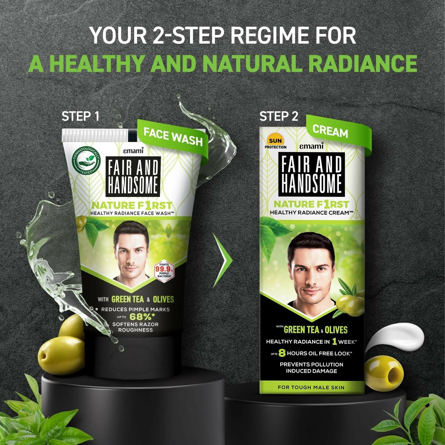 Fair and Handsome Nature First Healthy Radiance Face Wash