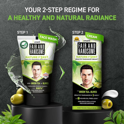 Fair and Handsome Nature First Healthy Radiance Face Wash
