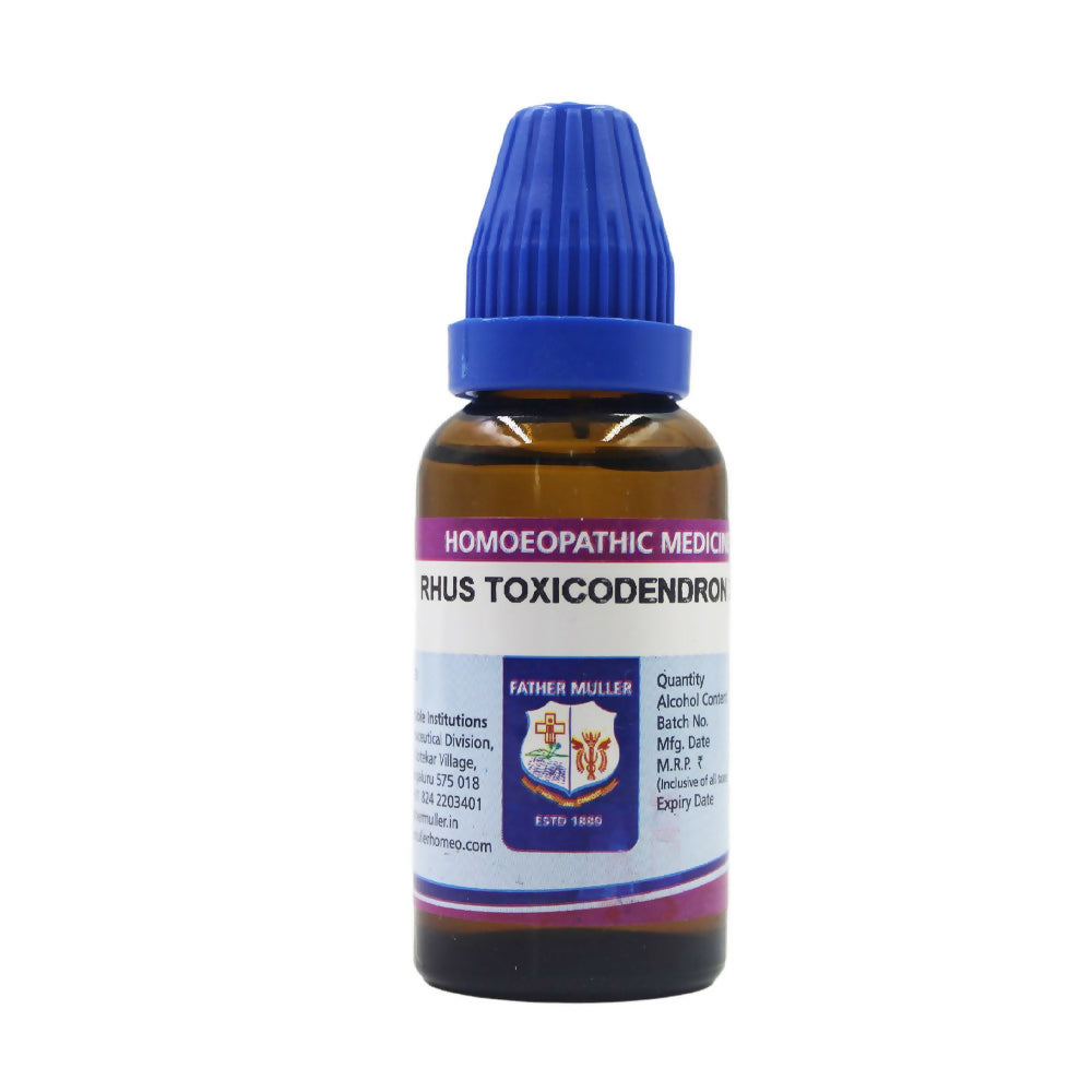 Father Muller Rhus Toxicodendron Dilution