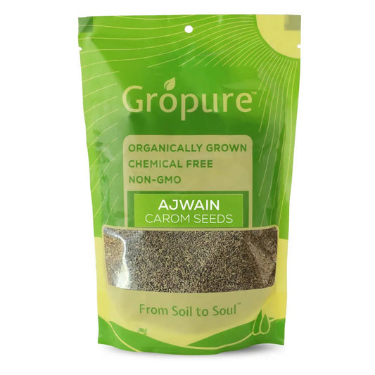 Buy Gropure Organic Ajwain (Carom Seeds) from DrMediCart, Ship from India to USA